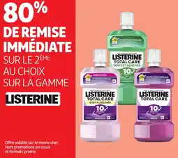 Auchan Listerine aanbieding