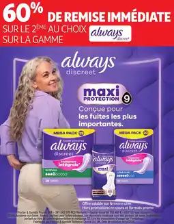 Auchan Always discreet aanbieding