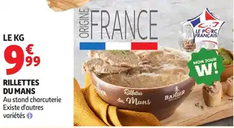 Auchan Rillettes du mans aanbieding