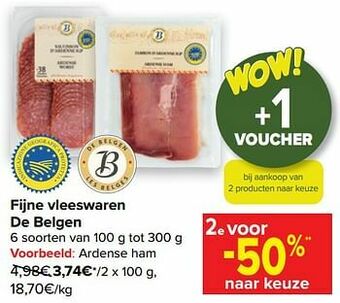 Carrefour Ardense ham aanbieding