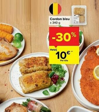 Carrefour Cordon bleu aanbieding