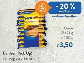 OKay Bahlsen pick up! choco aanbieding