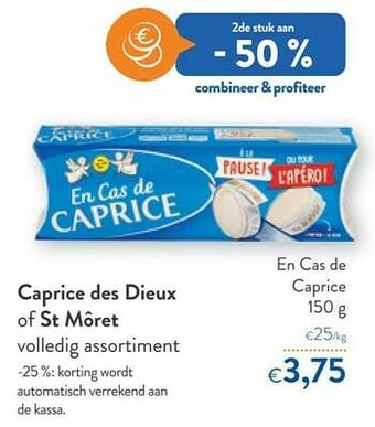 OKay Caprice des dieux en cas de caprice aanbieding