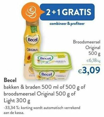 OKay Becel broodsmeersel original aanbieding