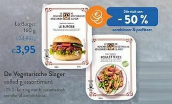 OKay De vegetarische slager le burger aanbieding