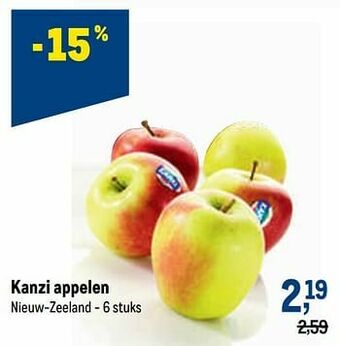 Makro Kanzi appelen aanbieding