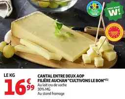 Auchan Cantal entre deux aop filière auchan "cultivons le bon"(1) aanbieding