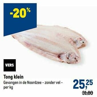 Makro Tong klein aanbieding