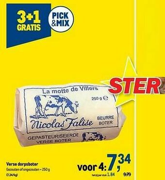 Makro Verse dorpsboter aanbieding