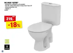 Hubo WC-PACK “ASTOR” aanbieding