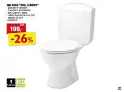 Hubo WC-PACK “RIM-GEBERIT” aanbieding