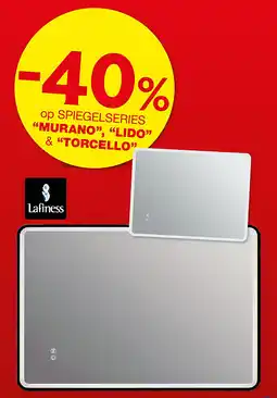 Hubo Op SPIEGELSERIES “MURANO”, “LIDO” & “TORCELLO” aanbieding