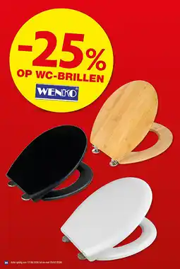 Hubo OP WC-BRILLEN aanbieding