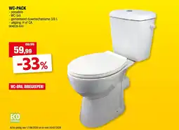 Hubo WC-PACK aanbieding