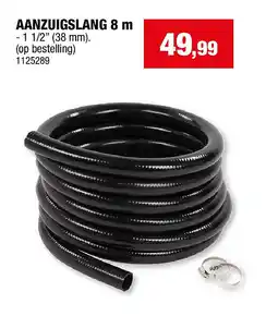 Hubo AANZUIGSLANG 8 m aanbieding