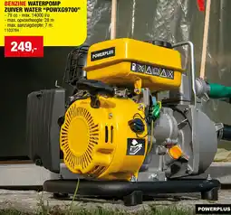 Hubo BENZINE WATERPOMP ZUIVER WATER “POWXG9700” aanbieding