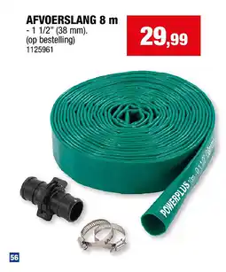 Hubo AFVOERSLANG 8 m aanbieding