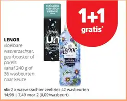 Spar Express Lenor aanbieding