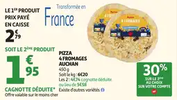 Auchan Pizza 4 fromages auchan aanbieding