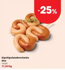Spar Express Kipchipolatabrochette Duo aanbieding