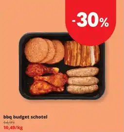 Spar Express BBQ Budget Schotel aanbieding