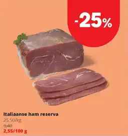 Spar Express Italiaanse Ham Reserva aanbieding
