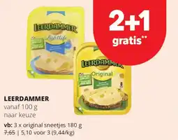 Spar Express Leerdammer aanbieding