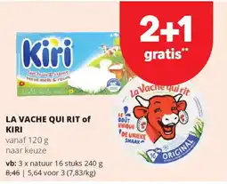 Spar Express La Vache Qui Rit of Kiri aanbieding