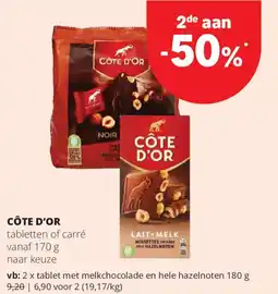 Spar Express Côte D'Or aanbieding