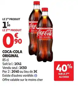Auchan Coca-cola original aanbieding