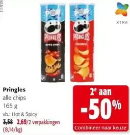 Colruyt Pringles aanbieding