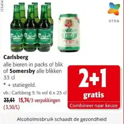 Colruyt Carlsberg aanbieding