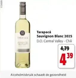 Colruyt Tarapacá Sauvignon Blanc 2025 aanbieding