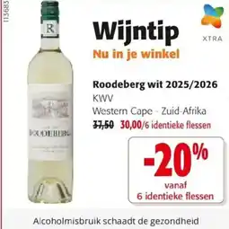 Colruyt Roodeberg wit 2025/2026 aanbieding