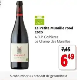 Colruyt La Petite Muraille rood 2023 aanbieding