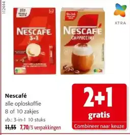 Colruyt Nescafé aanbieding