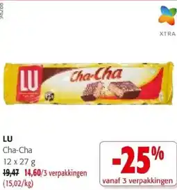 Colruyt Lu cha-cha aanbieding