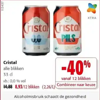 Colruyt Cristal aanbieding