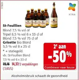Colruyt Grisette Bio Blond aanbieding