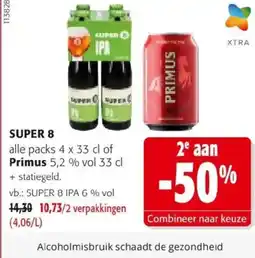 Colruyt SUPER 8 aanbieding