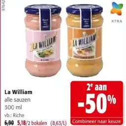Colruyt La William aanbieding