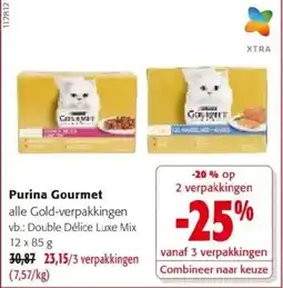 Colruyt Purina Gourmet aanbieding