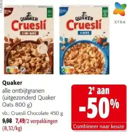 Colruyt Quaker aanbieding