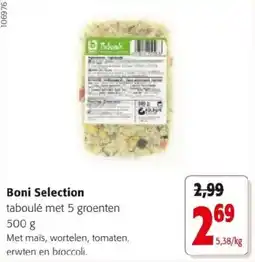 Colruyt Boni Selection taboulé aanbieding