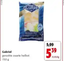 Colruyt Gabriel gerookte zwarte heilbot aanbieding