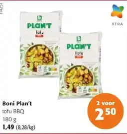 Colruyt Boni plan't tofu bbq aanbieding
