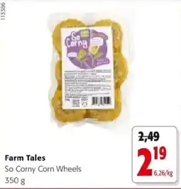 Colruyt Farm Tales So Corny Corn Wheels aanbieding