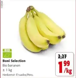 Colruyt Boni selection bio bananen aanbieding