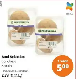 Colruyt Boni Selection portobello aanbieding