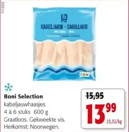 Colruyt Boni Selection kabeljauwhaasjes aanbieding